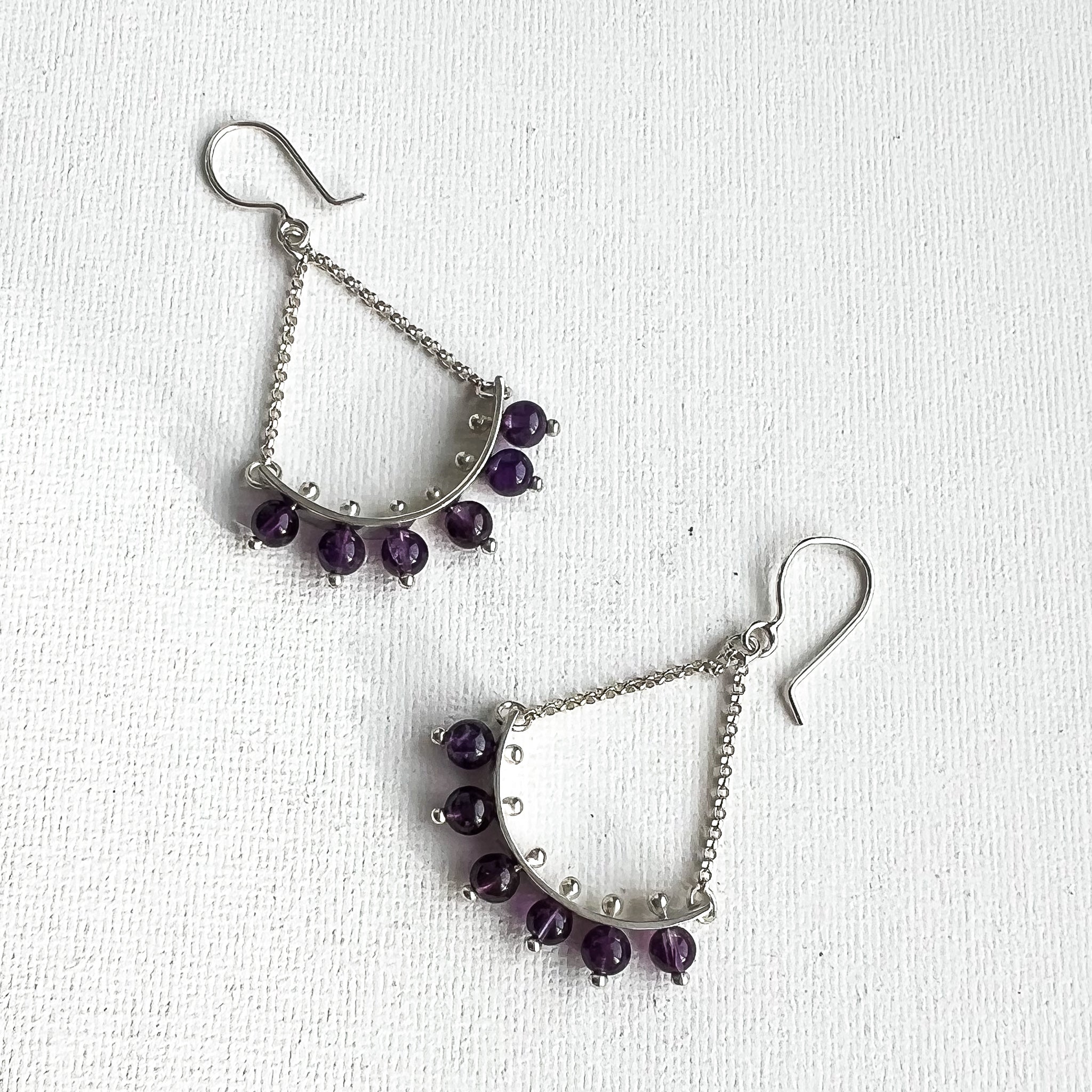 Balance - Flor Earrings - Amethyst