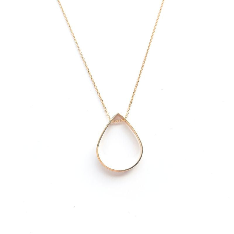 Minima Gold - Drop Big - necklace