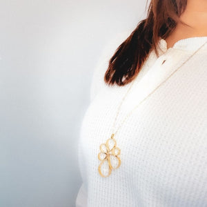 Minima Gold - BAGA - necklace
