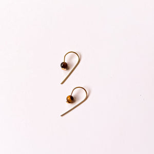 Balance x Hook Earrings Gold  (CLICK TO CHOOSE YOUR COLOR)