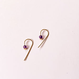 Balance x Hook Earrings Gold  (CLICK TO CHOOSE YOUR COLOR)