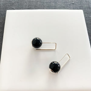 Balance Onyx  CLICK TO CHOOSE (short or long) (Gold filled 14k or Sterling)